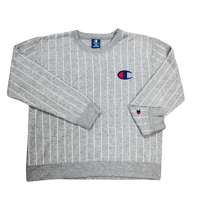 Champion Women's Sweatshirt - Grey - S on Productcaster.