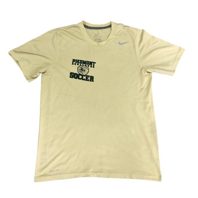 Nike Women's T-shirt - Cream - S on Productcaster.