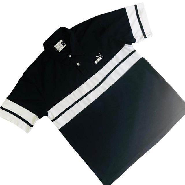 Puma Men's Polo shirt - Navy - L on Productcaster.