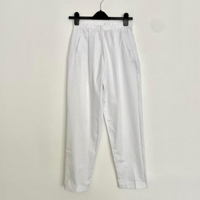 Women's Trousers - White - UK 12 on Productcaster.