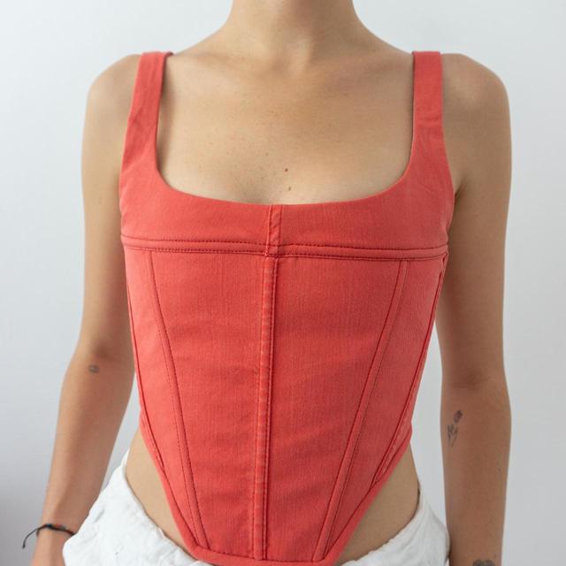 Reworked Women's Corset - Red - 10 on Productcaster.