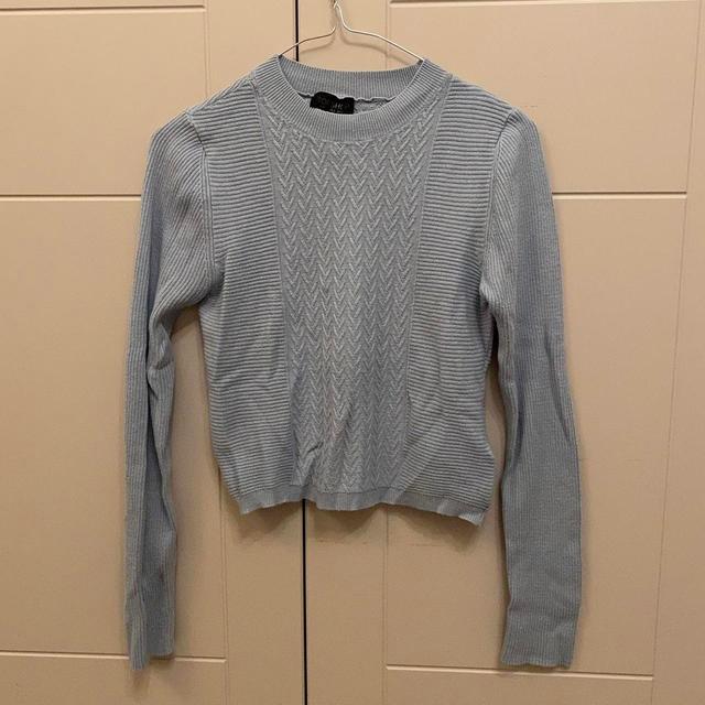 Topshop Women's Jumper - Blue - 10 on Productcaster.