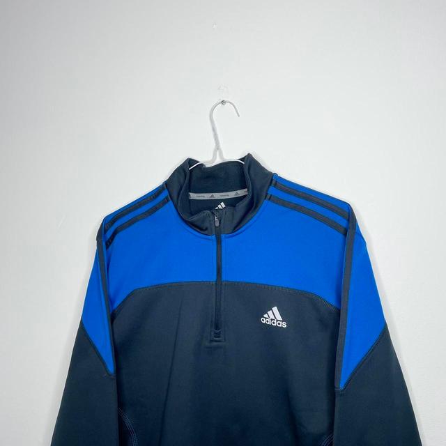 Adidas Men's Sweatshirt - Navy - S on Productcaster.