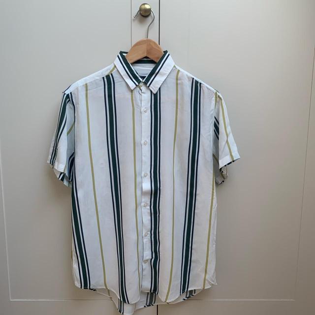 Zara Men's Shirt - White - S on Productcaster.