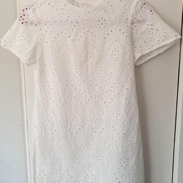 Zara Women's Dress - White - XS on Productcaster.