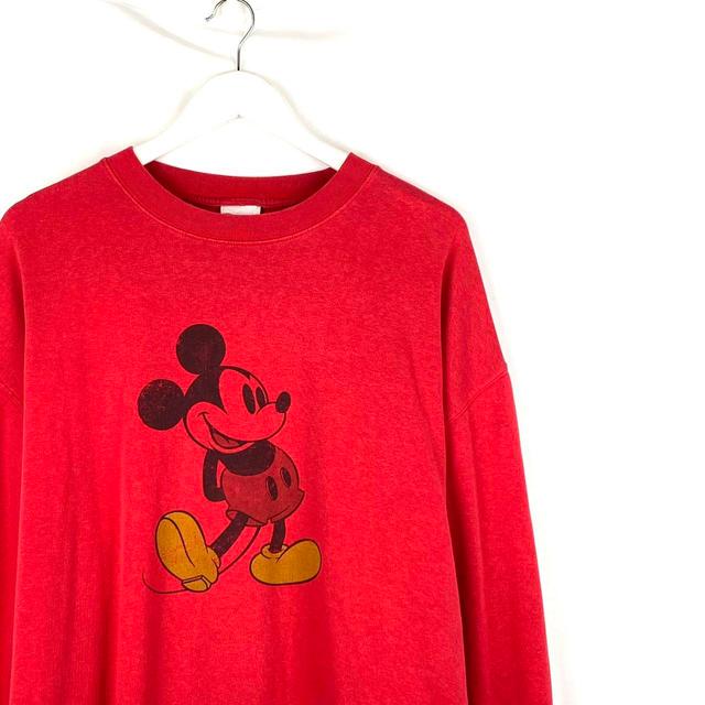 Disney Men's Sweatshirt - Red - L on Productcaster.