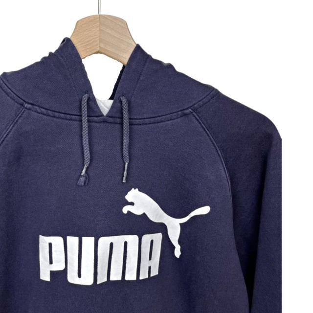 Puma Men's Hoodie - Navy - S on Productcaster.