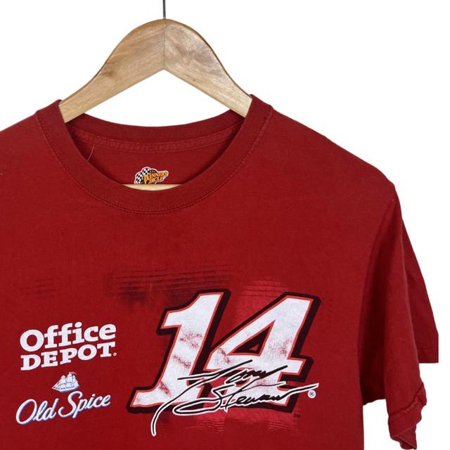 NASCAR Men's T-shirt - Red - M on Productcaster.