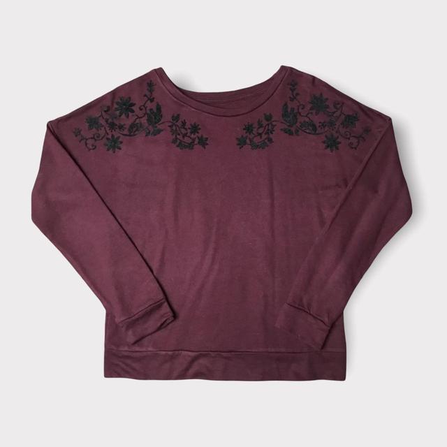 St. John's Bay Women's Sweatshirt - Black - M on Productcaster.