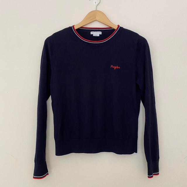 Urban Outfitters Women's Jumper - Navy - S on Productcaster.