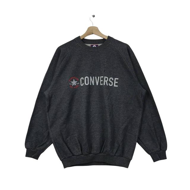 Converse Men's Sweatshirt - Black - XL on Productcaster.