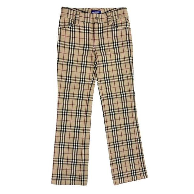 Burberry Women's Trousers - Tan - UK 6 on Productcaster.