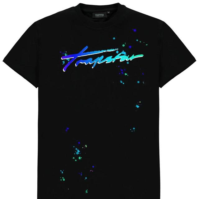 Trapstar Men's T-shirt - Blue - L on Productcaster.