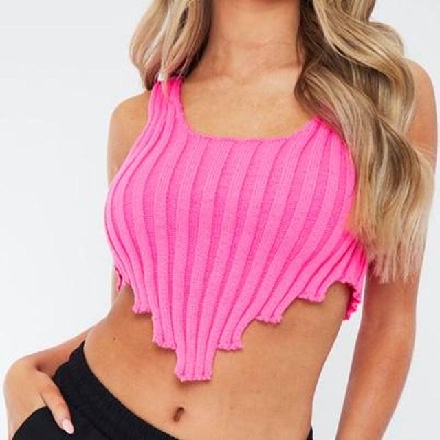 Rebellious One Women's Crop top - Pink - 8 on Productcaster.