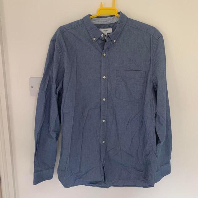 Next Men's Shirt - Blue - L on Productcaster.