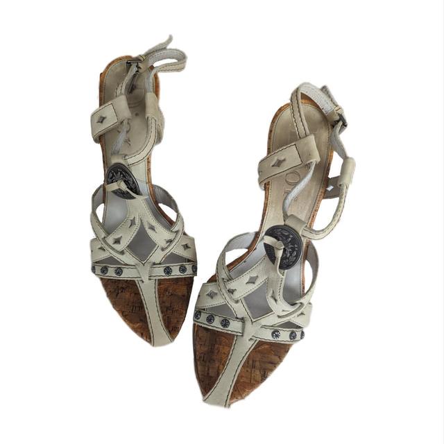 Christian Dior Women's Mules - Cream - UK 6 on Productcaster.