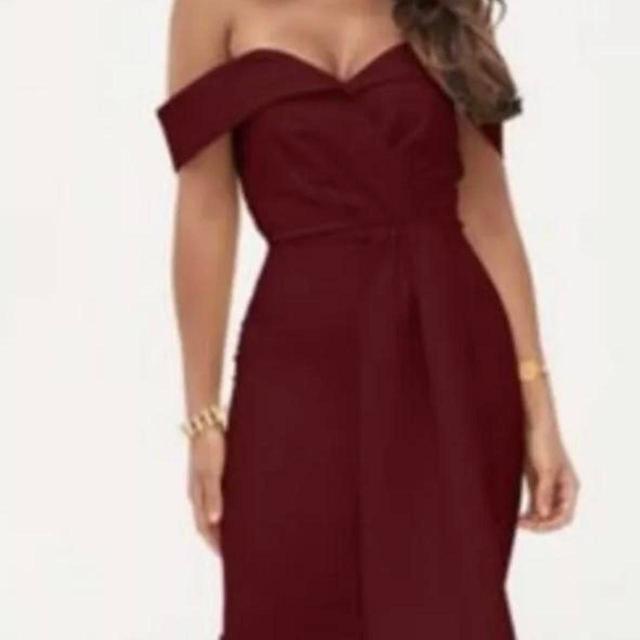 Lavish Alice Women's Dress - Burgundy - 8 on Productcaster.