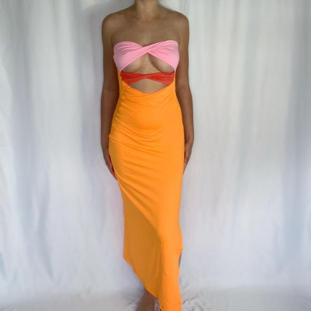 Women's Dress - Orange - S on Productcaster.