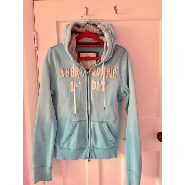 Abercrombie & Fitch Women's Hoodie - Blue - M on Productcaster.