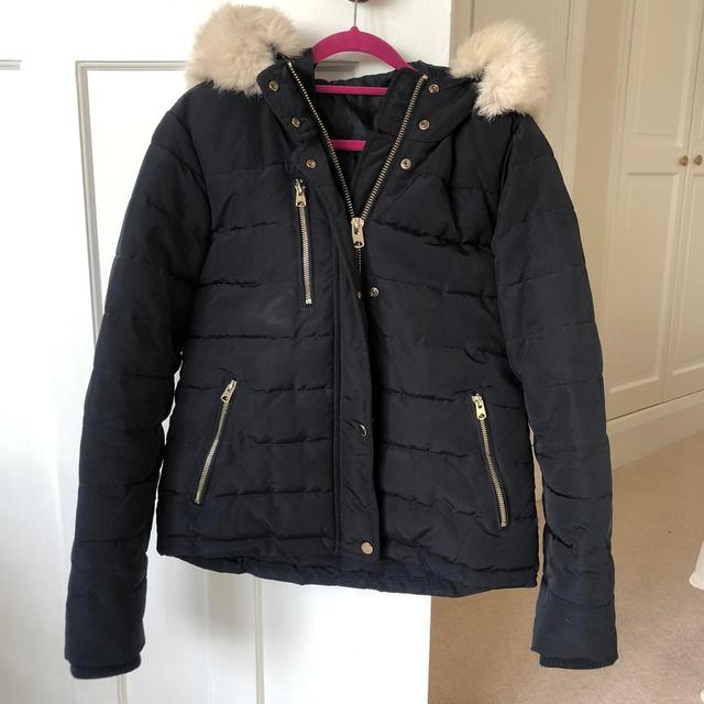 Topshop Women's Jacket - Navy - UK 8 on Productcaster.