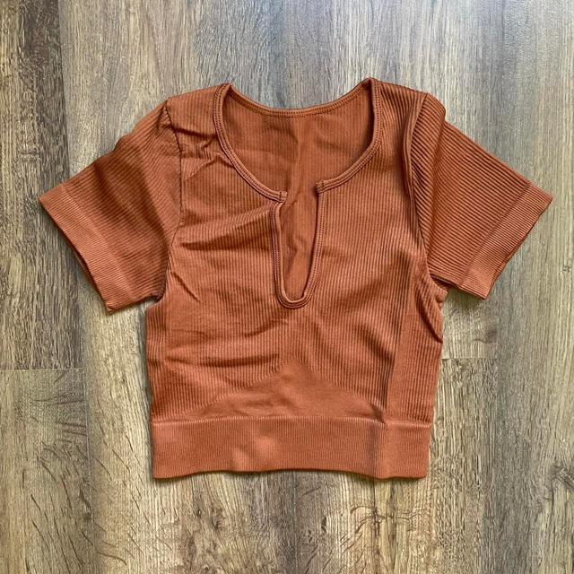 Women's Crop top - Brown - XS on Productcaster.