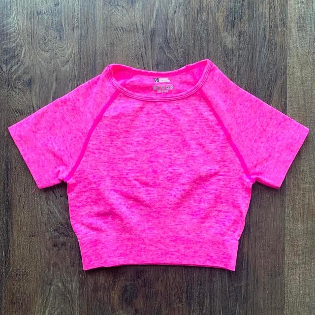 Women's Crop top - Pink - L on Productcaster.