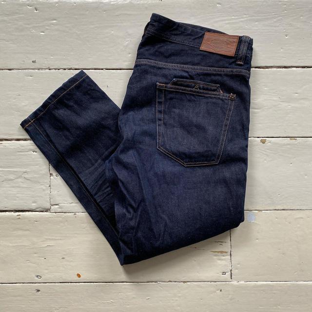 Barbour Men's Jeans - Navy - 36" on Productcaster.