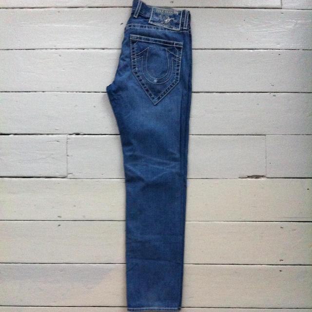 True Religion Men's Jeans - Blue - 34" on Productcaster.