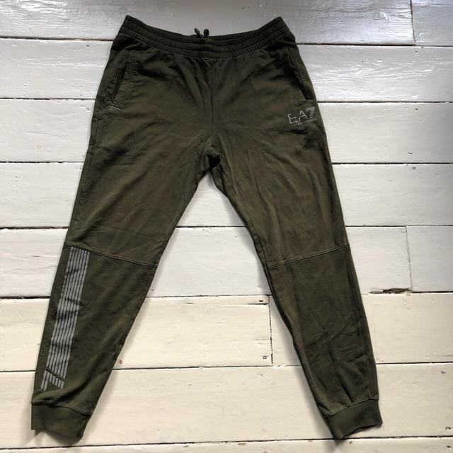 Emporio Armani Men's Sweatpants - Khaki - M on Productcaster.