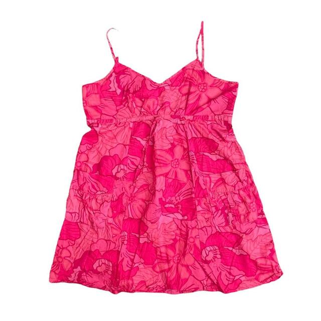 Vintage Women's Mini Dress - Pink - One size on Productcaster.