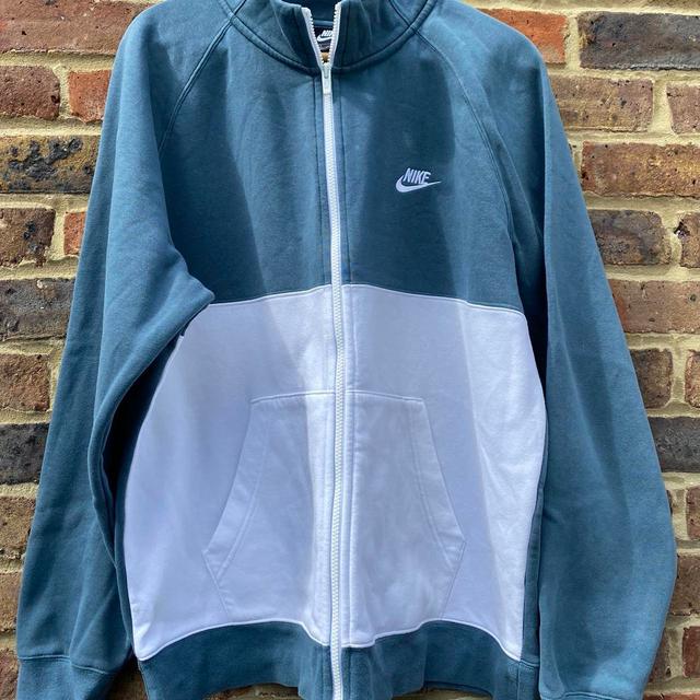 Nike Men's Sweatshirt - White/Khaki - XL on Productcaster.