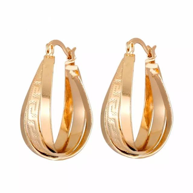 Women's Earrings - Yellow on Productcaster.