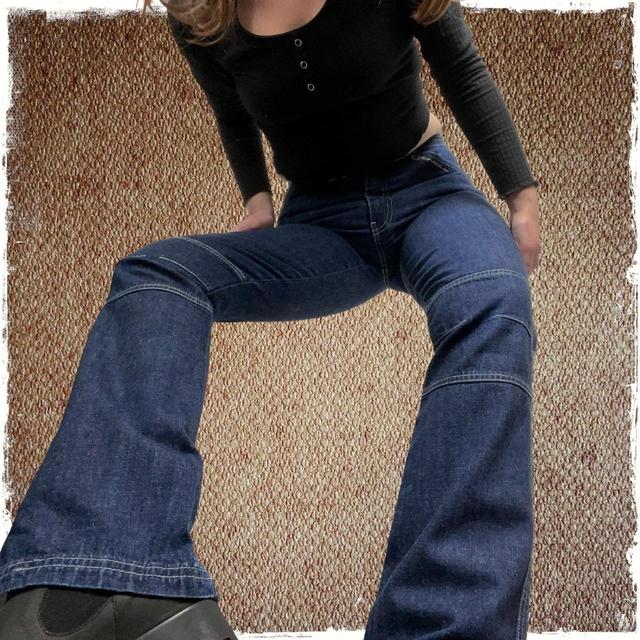 Vintage Women's Jeans - Blue - XS on Productcaster.