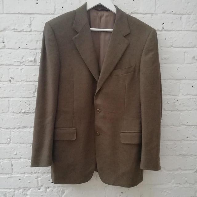 Canali Men's Jacket - Brown - L on Productcaster.