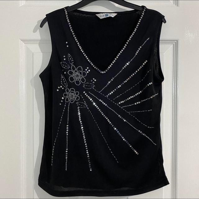 New Look Women's Vest - Black - 12 on Productcaster.