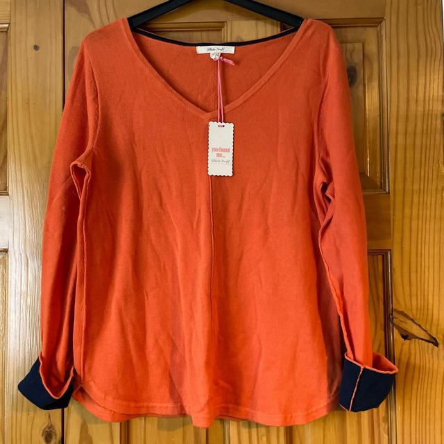 White Stuff Women's Jumper - Orange - 8 on Productcaster.