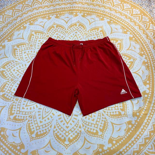 Adidas Men's Shorts - Red - XL on Productcaster.