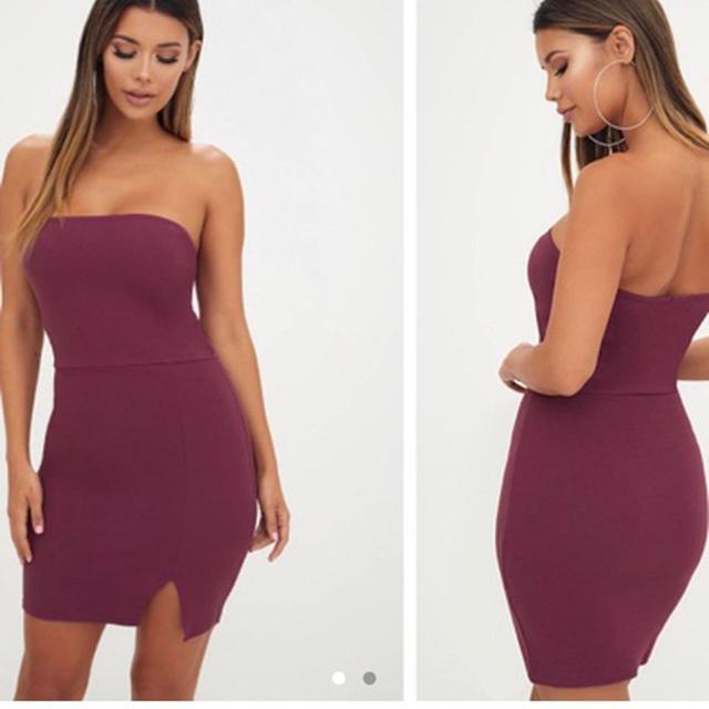 PrettyLittleThing Women's Dress - Purple - S on Productcaster.