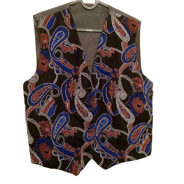 Vintage Women's Vest - Multi/Black - L on Productcaster.