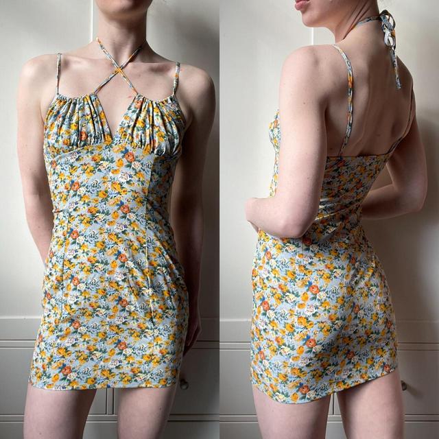 Vintage Women's Mini Dress - Multi - 8 on Productcaster.