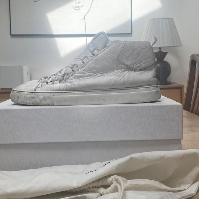 Balenciaga Men's Trainers - White - UK 9 on Productcaster.