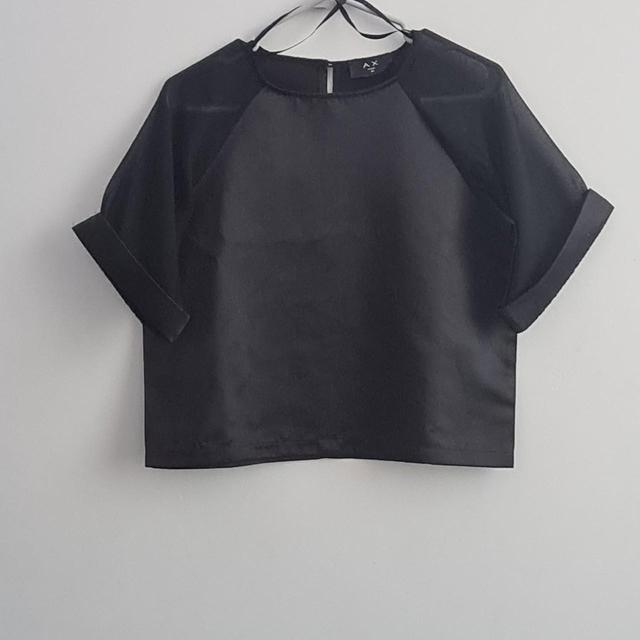 Women's Crop top - Black - S on Productcaster.