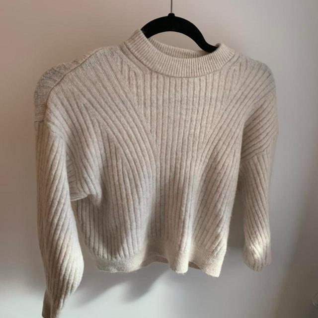 H&M Women's Jumper - Cream - 6 on Productcaster.