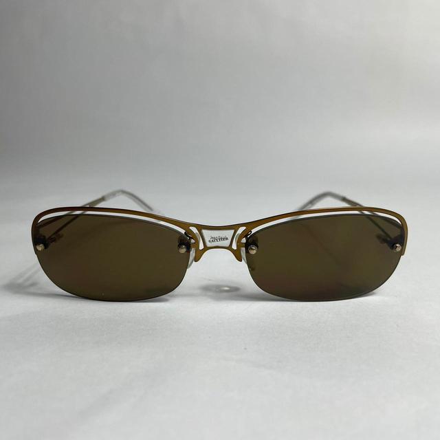 Jean-Paul Gaultier Women's Sunglasses - Gold on Productcaster.