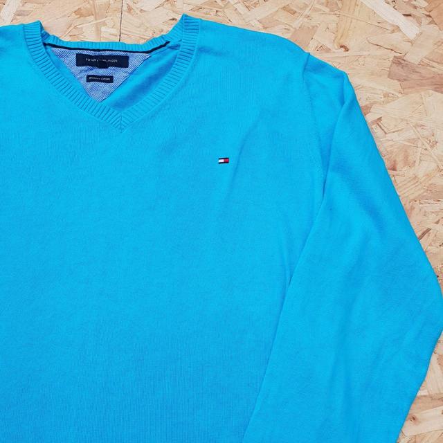 Tommy Hilfiger Men's Jumper - Blue - XL on Productcaster.