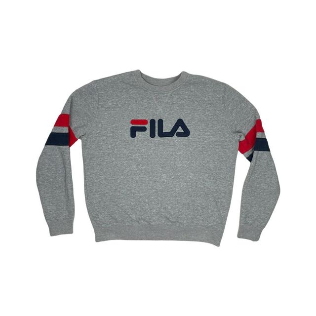 Fila Women's Jumper - Grey - L on Productcaster.