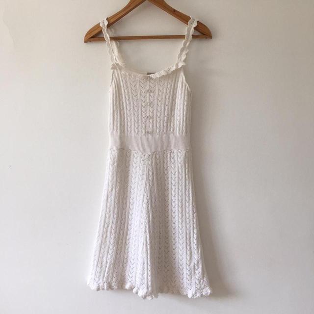 Reclaimed Vintage Women's Dress - White - 10 on Productcaster.