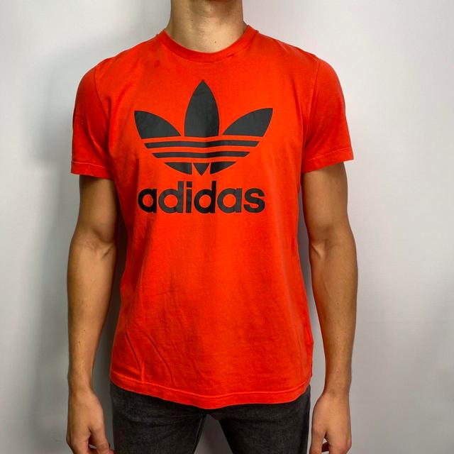 Adidas Originals Men's T-shirt - Red - L on Productcaster.