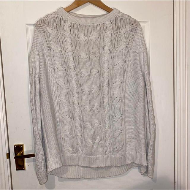 Preloved Women's Jumper - White - M on Productcaster.