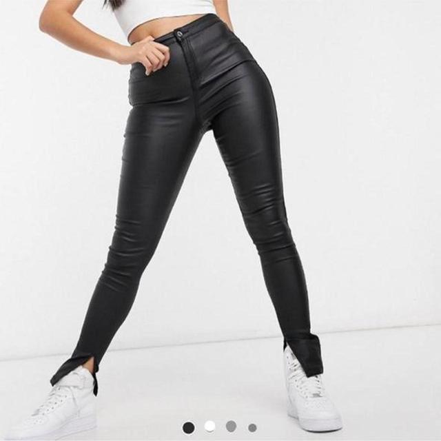 Missguided Women's High waisted Jeans - Black - UK 6 on Productcaster.